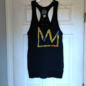 BASQUIAT CURATED BY SWIZZ BEATS X REEBOK FLEECE TANK, SIZE SMALL